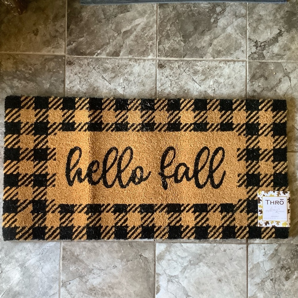 Thro Marlo Lorenz Coir Hello Fall Door Mat